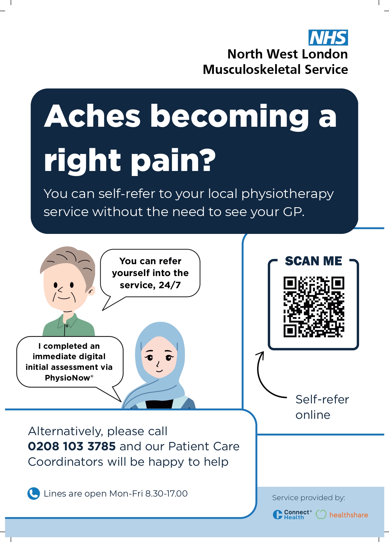Self Referral to Physiotherapist
